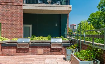 Outdoor bbq stations